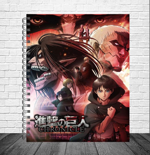 Cuaderno Anime Attack On Titan 7